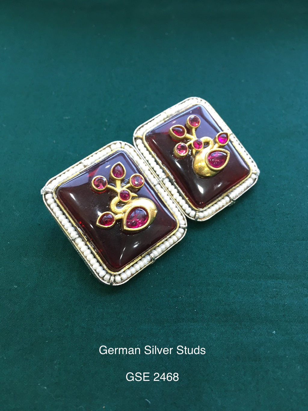 Antique Dual Tone Earring