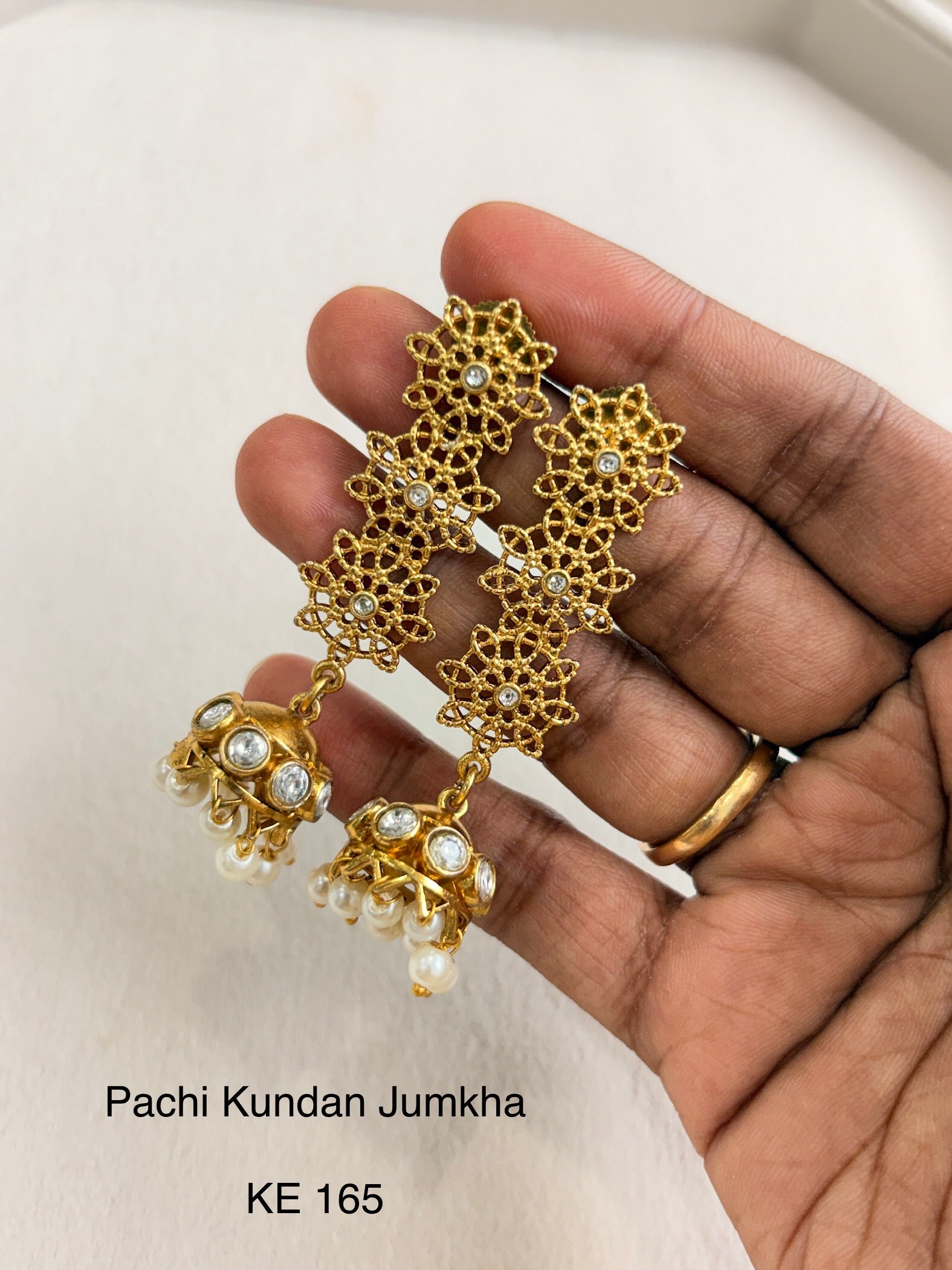 Indo Contemporary Jhumka