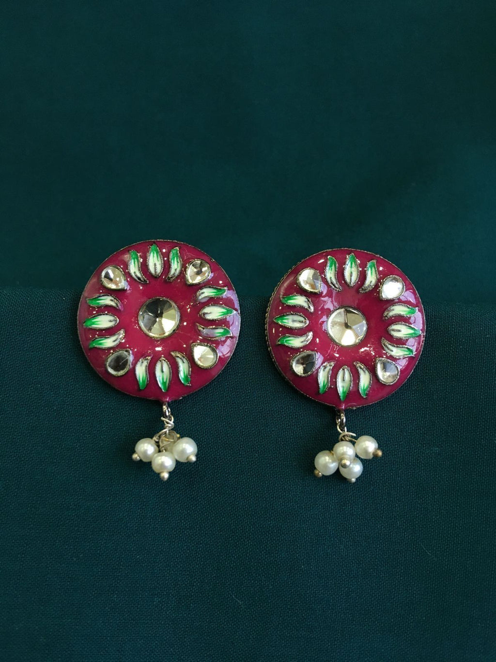 Silver Look Alike Studs