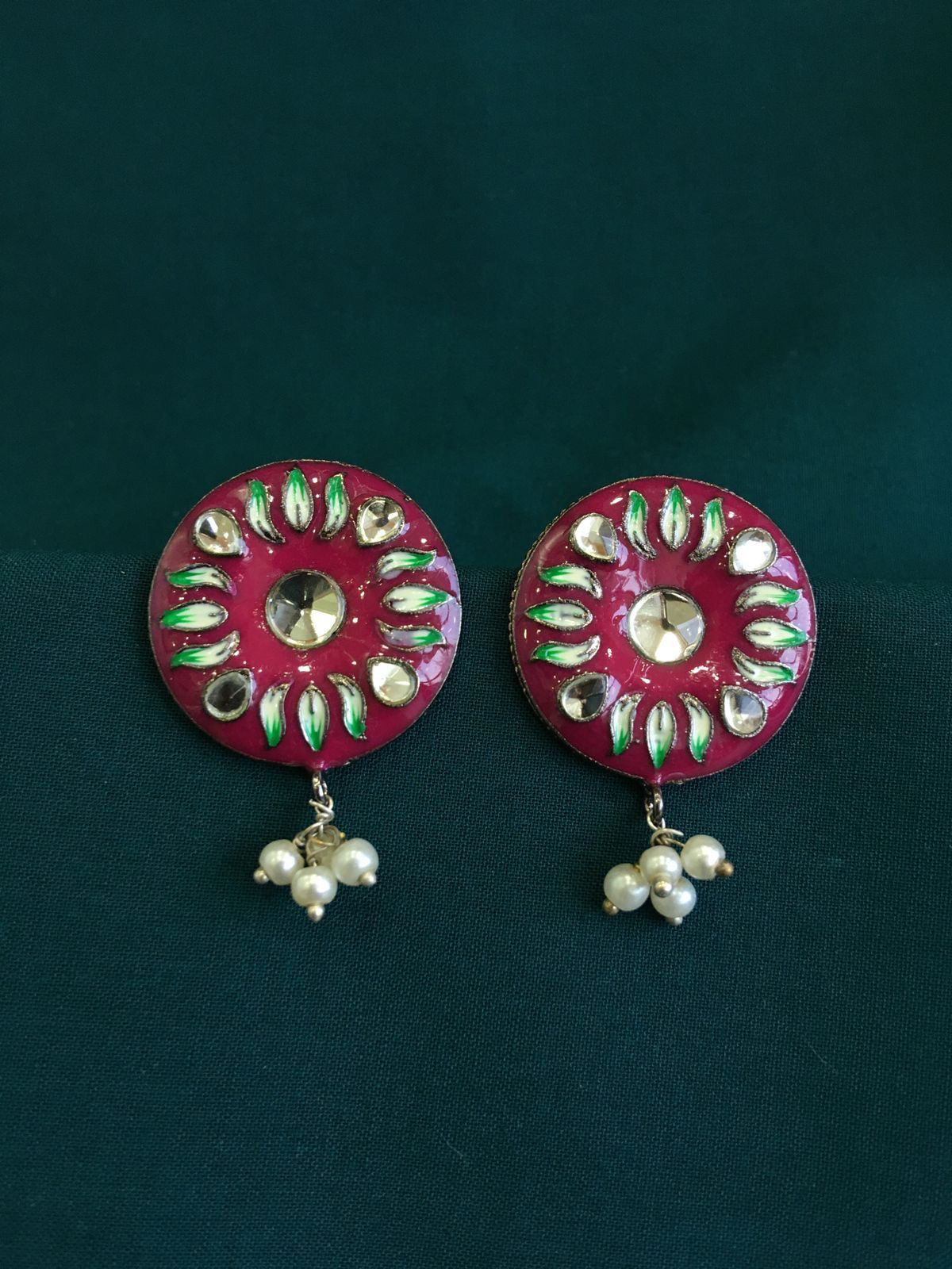 Silver Look Alike Studs