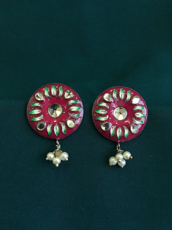 Silver Look Alike Studs