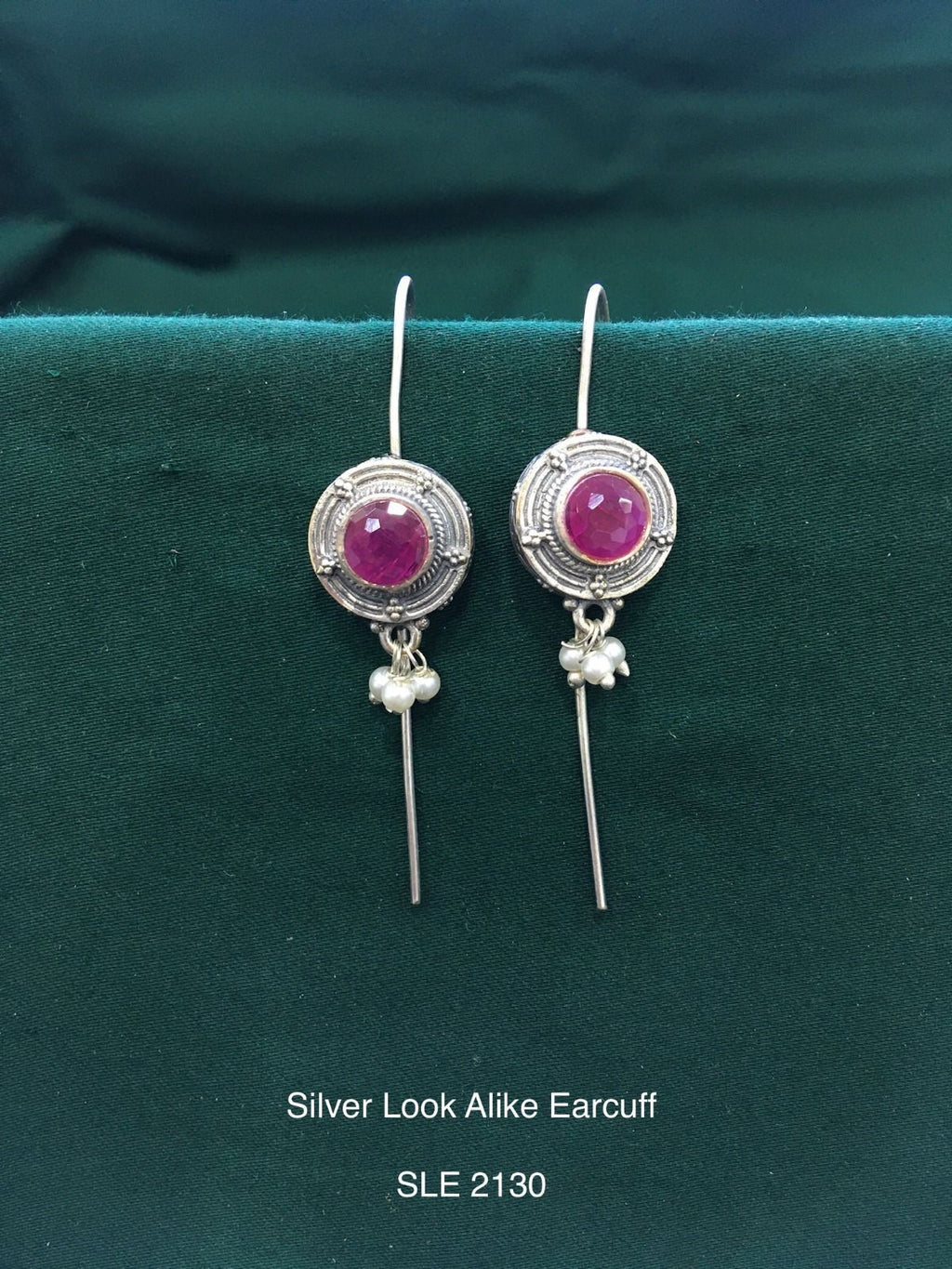 Silver Look Alike Earcuffs