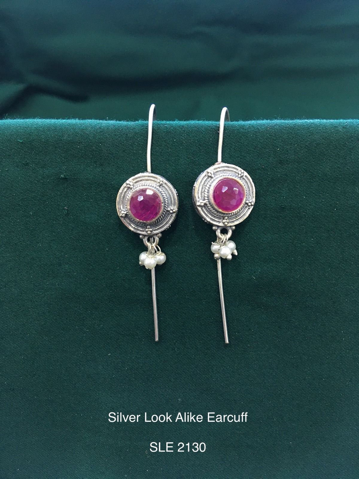 Silver Look Alike Earcuffs