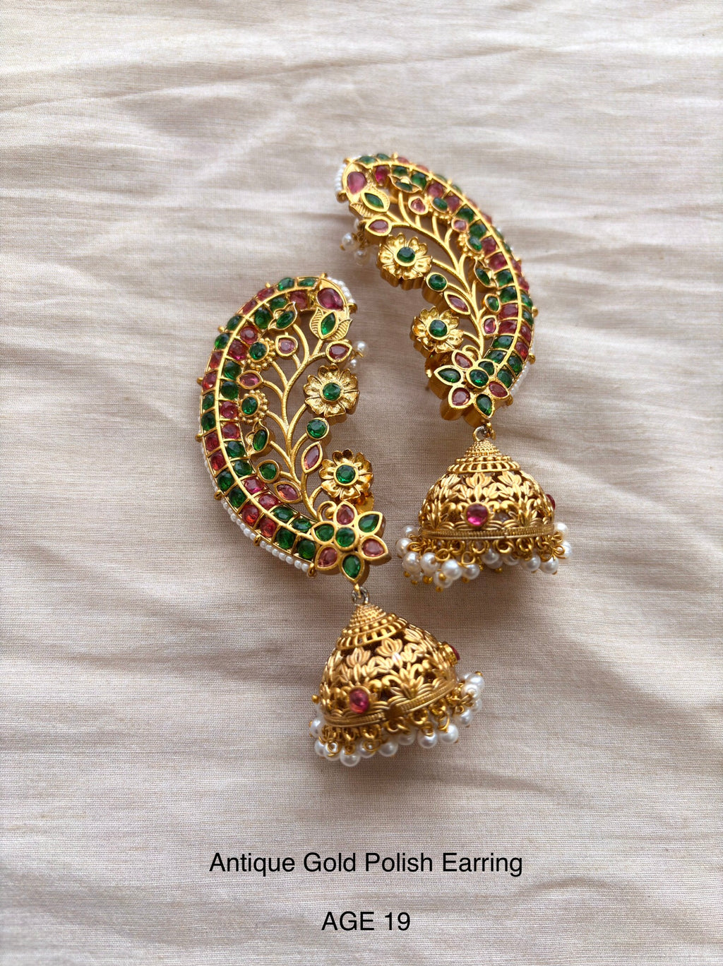 Ethno Gold Earcuff