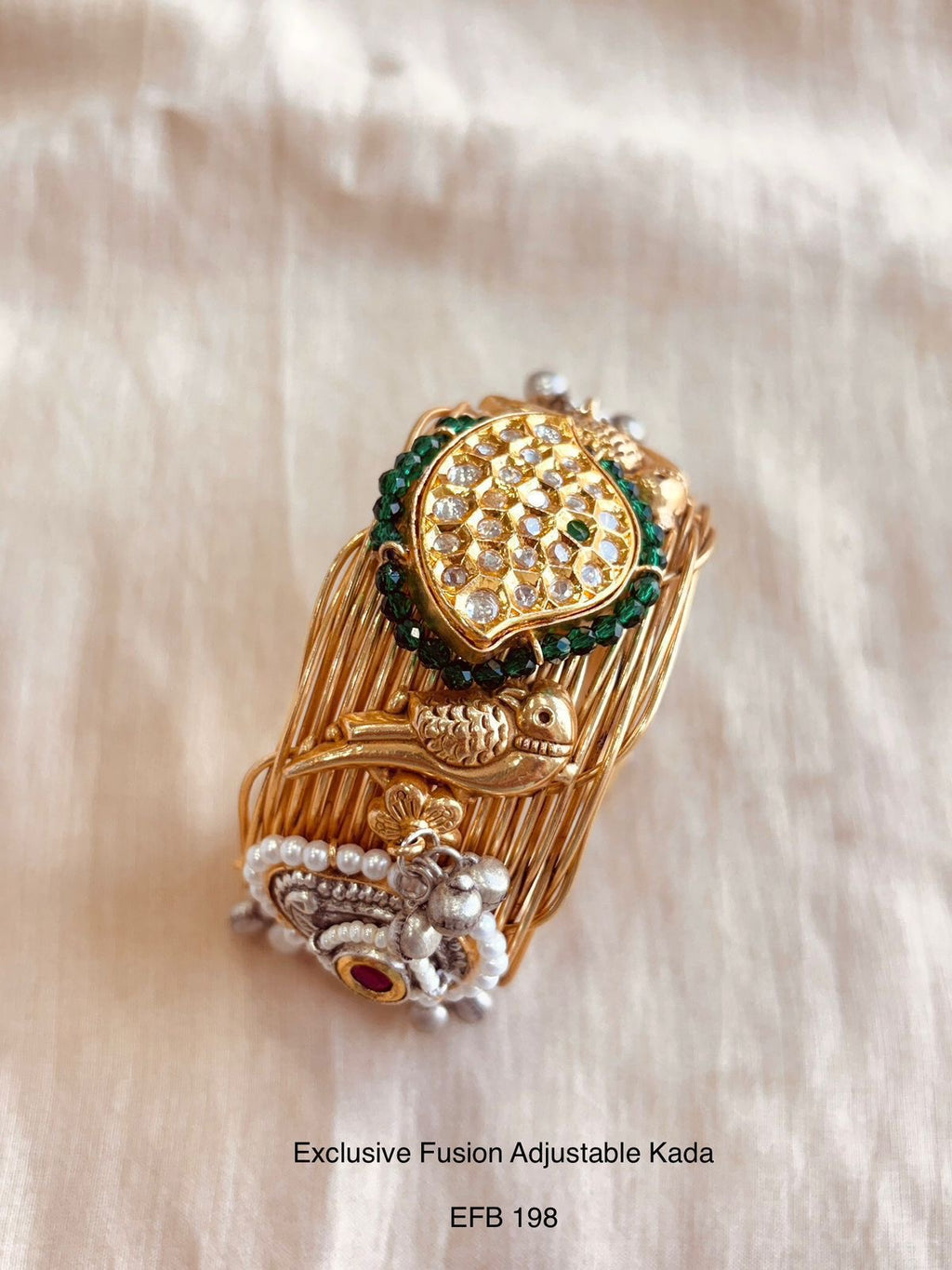 Ethno Ghungroo Adjustable Kada