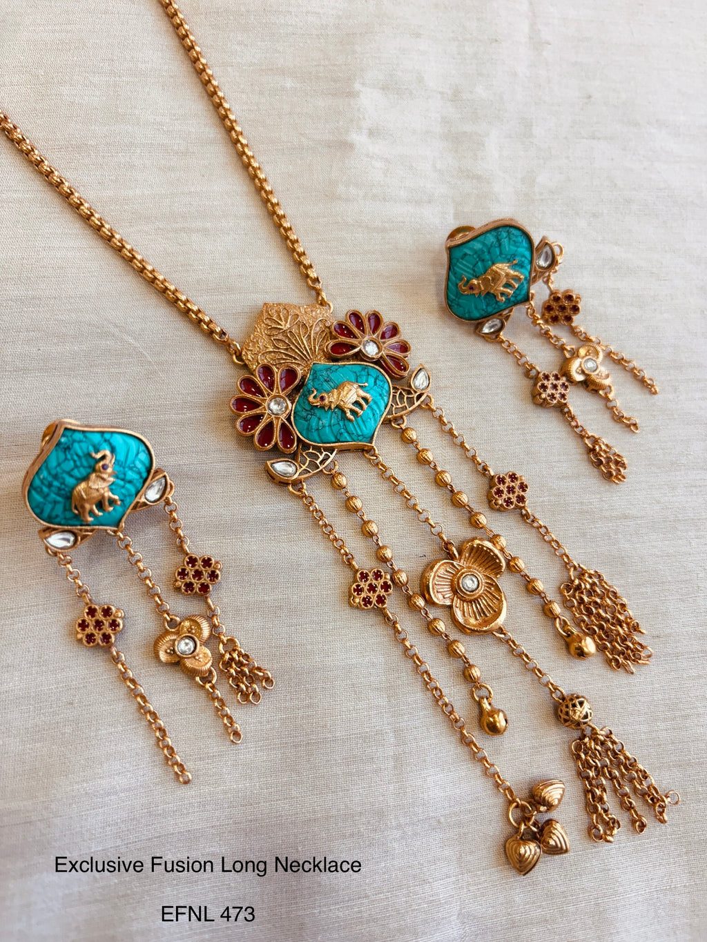 Neo Traditional Long Necklace