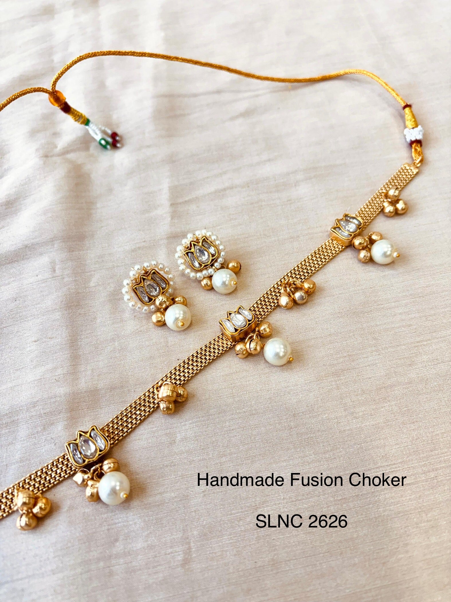 Ghungroo Fusion Choker