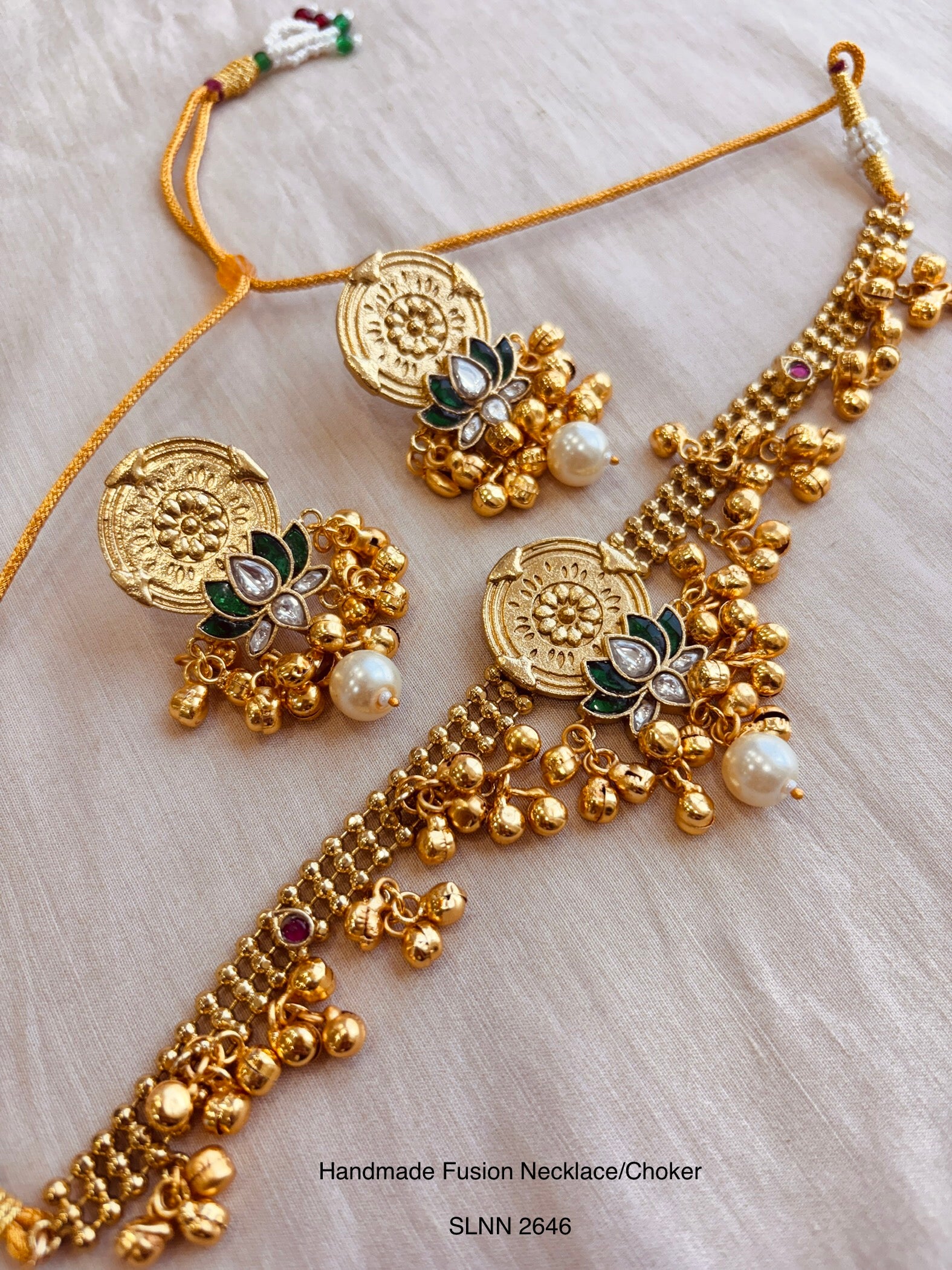 Ghungroo Fusion Necklace