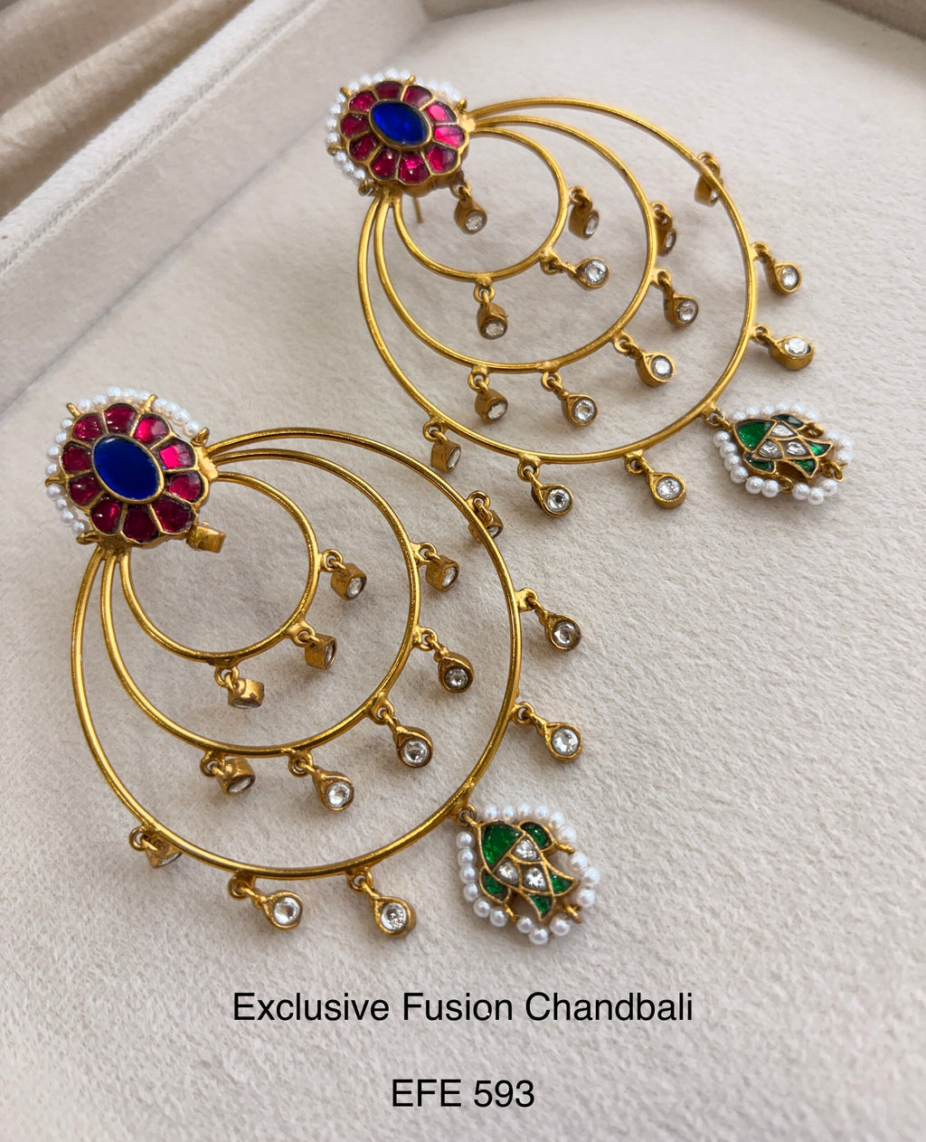 Neo Traditional Chandbali