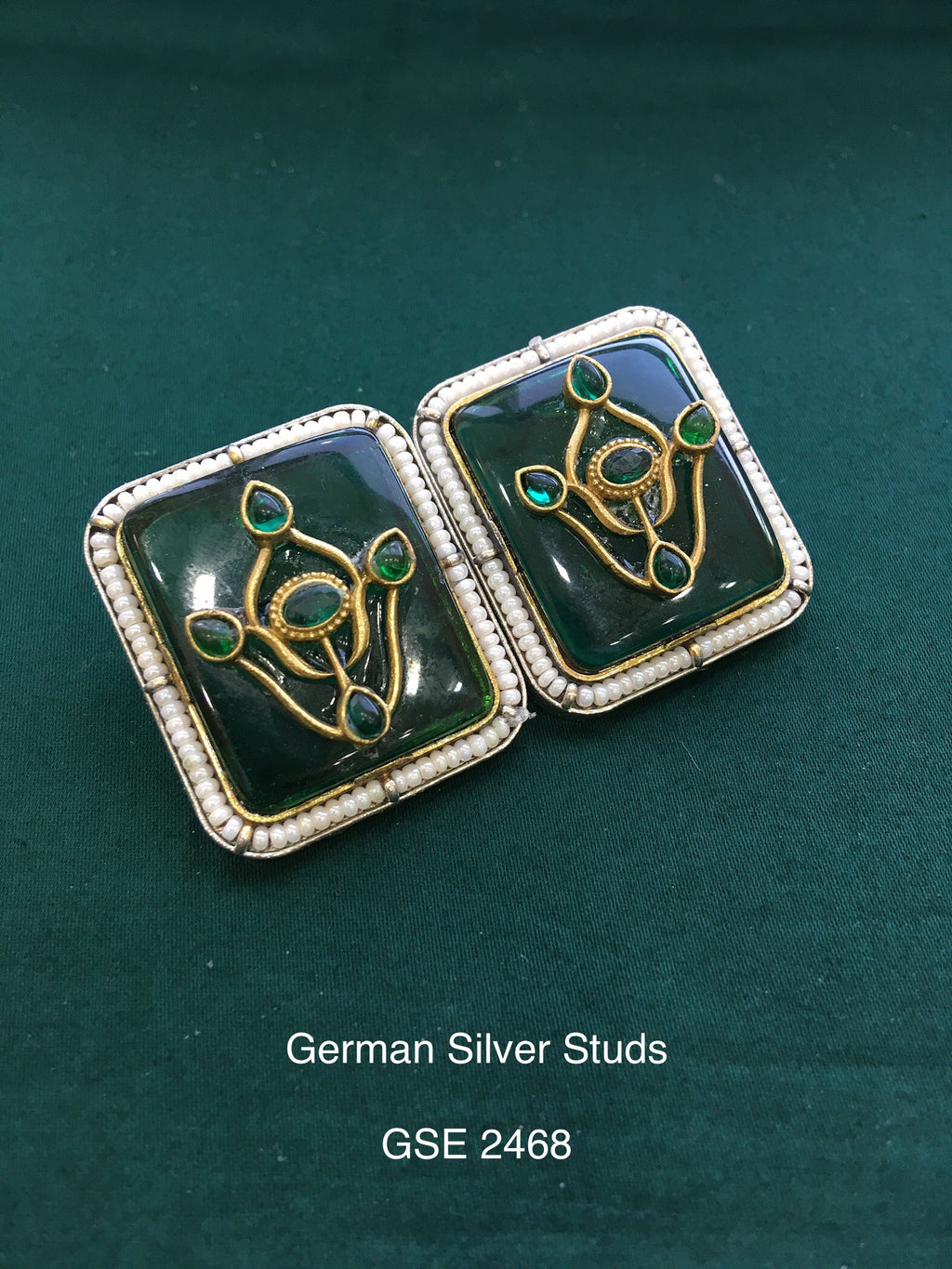 Antique Dual Tone Earring