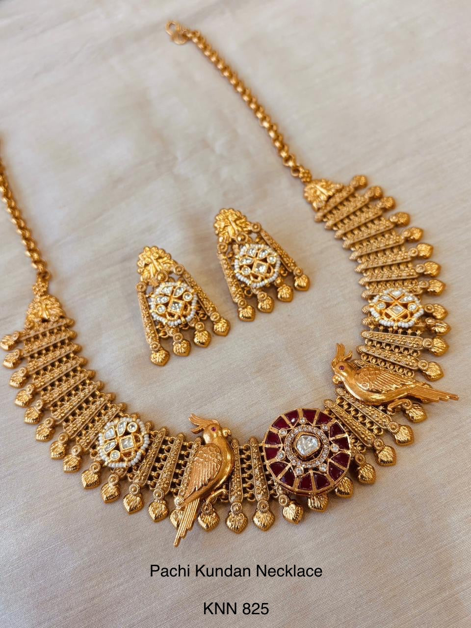 Handcrafted jadau patta