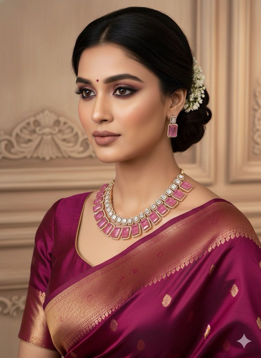 Demi Fine Doublet Two Layer Necklace