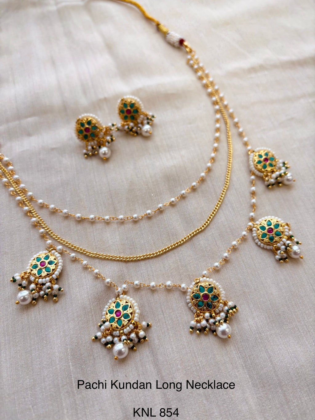 Indo Comtemporary Layer Necklace