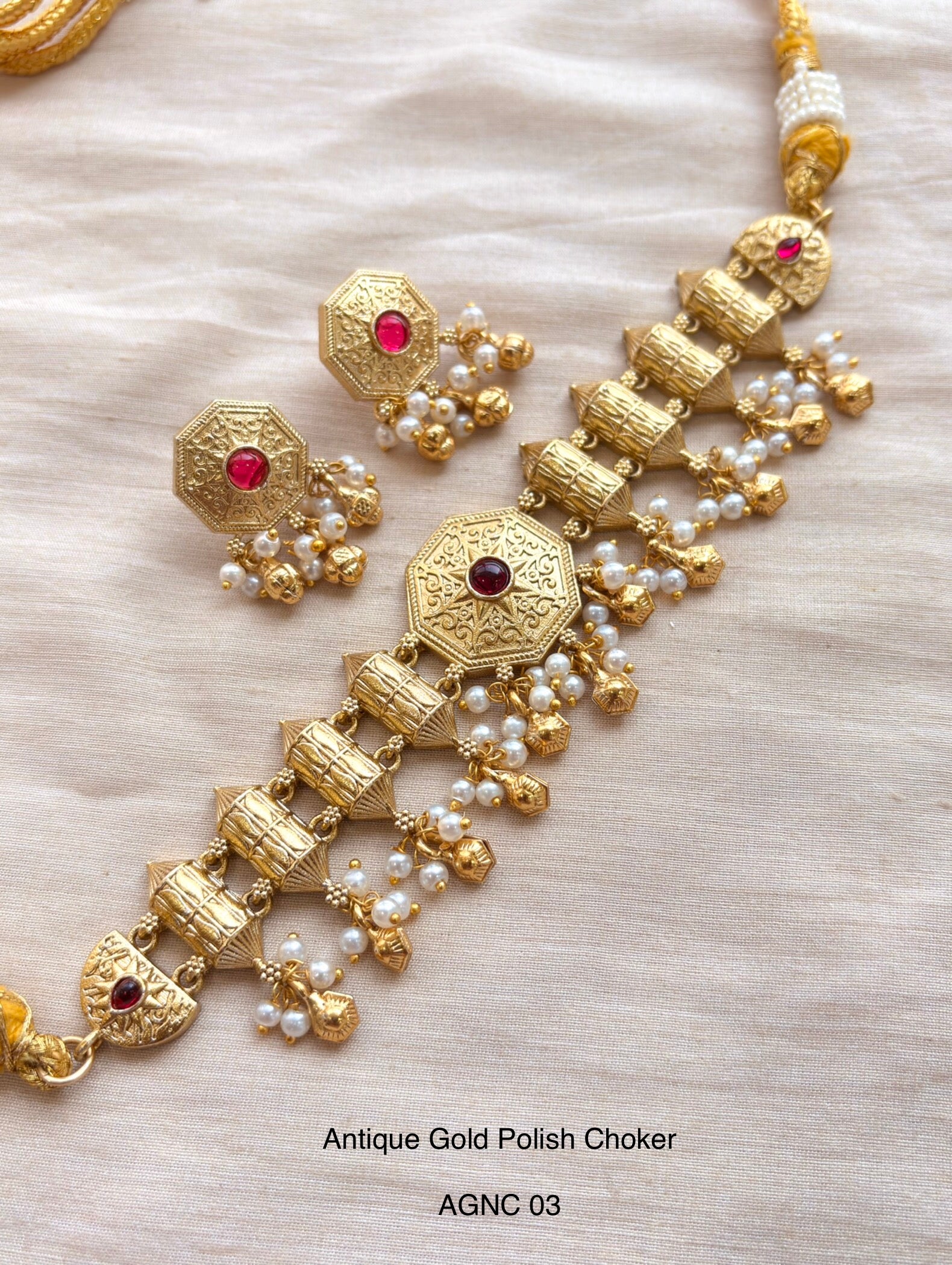 Ethno Gold Choker