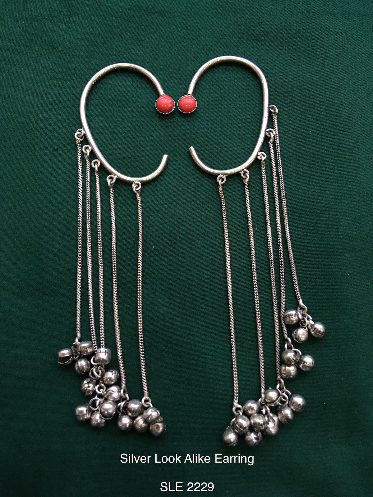 Silver Look Alike Earcuffs