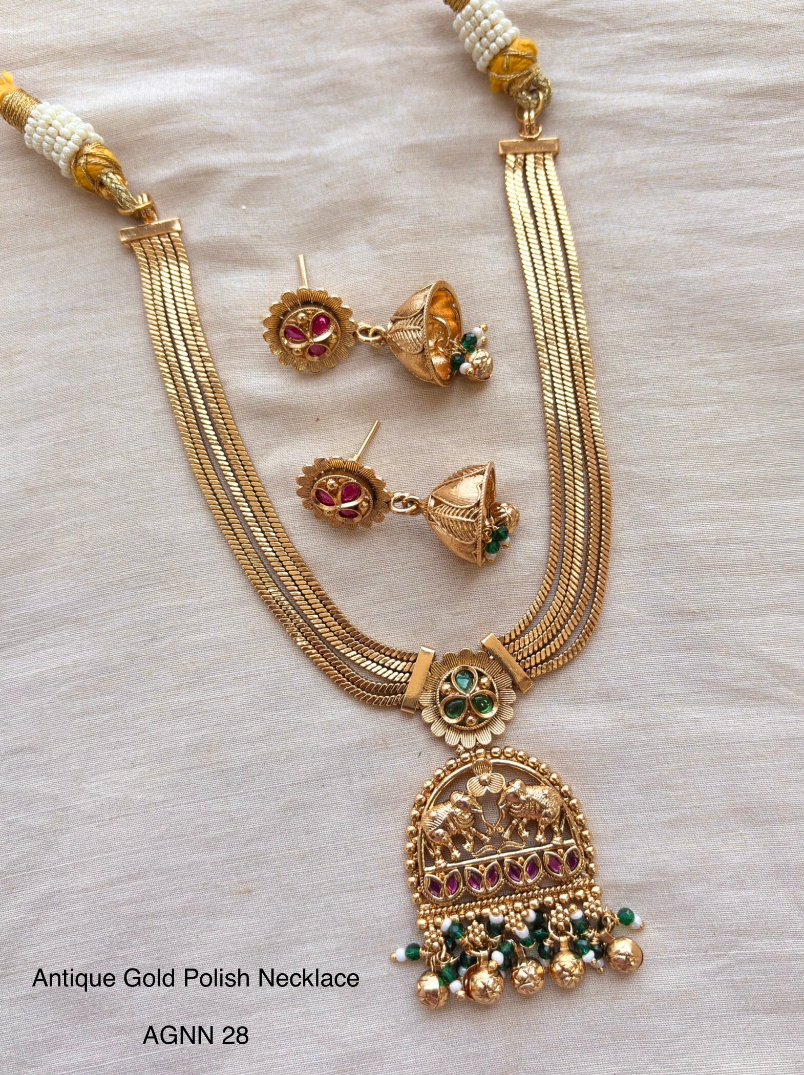 Ethno Gold Necklace