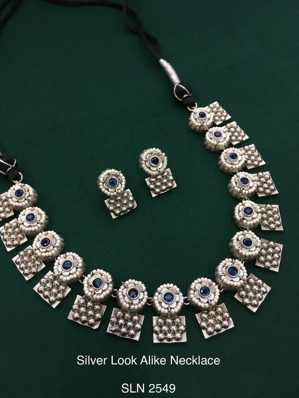 Silver Look Alike Necklace