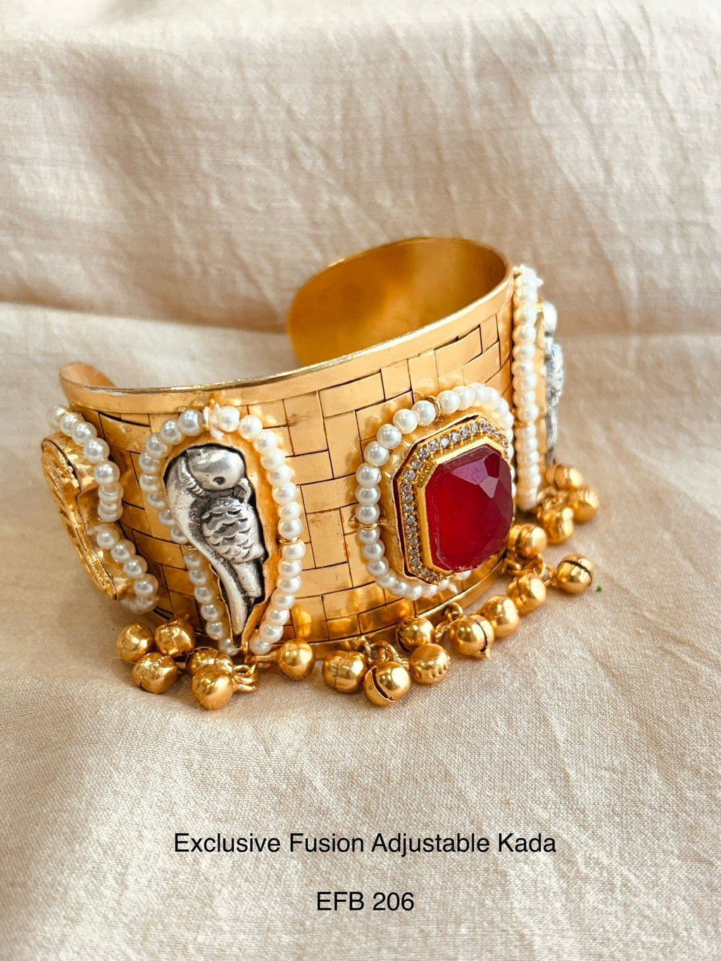 Ethno Ghungroo Adjustable Kada