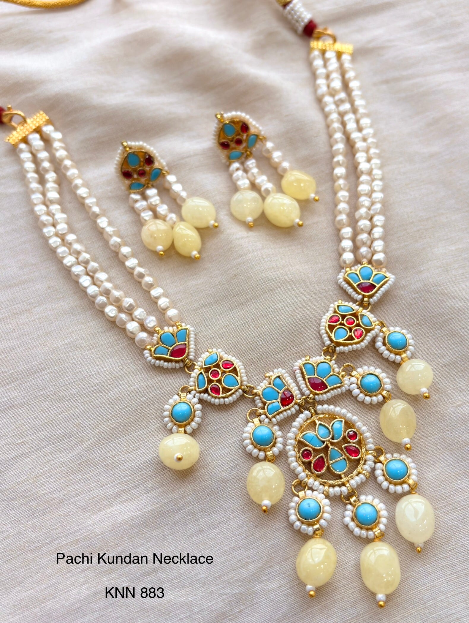 Indo Contemporary Pachi Necklace