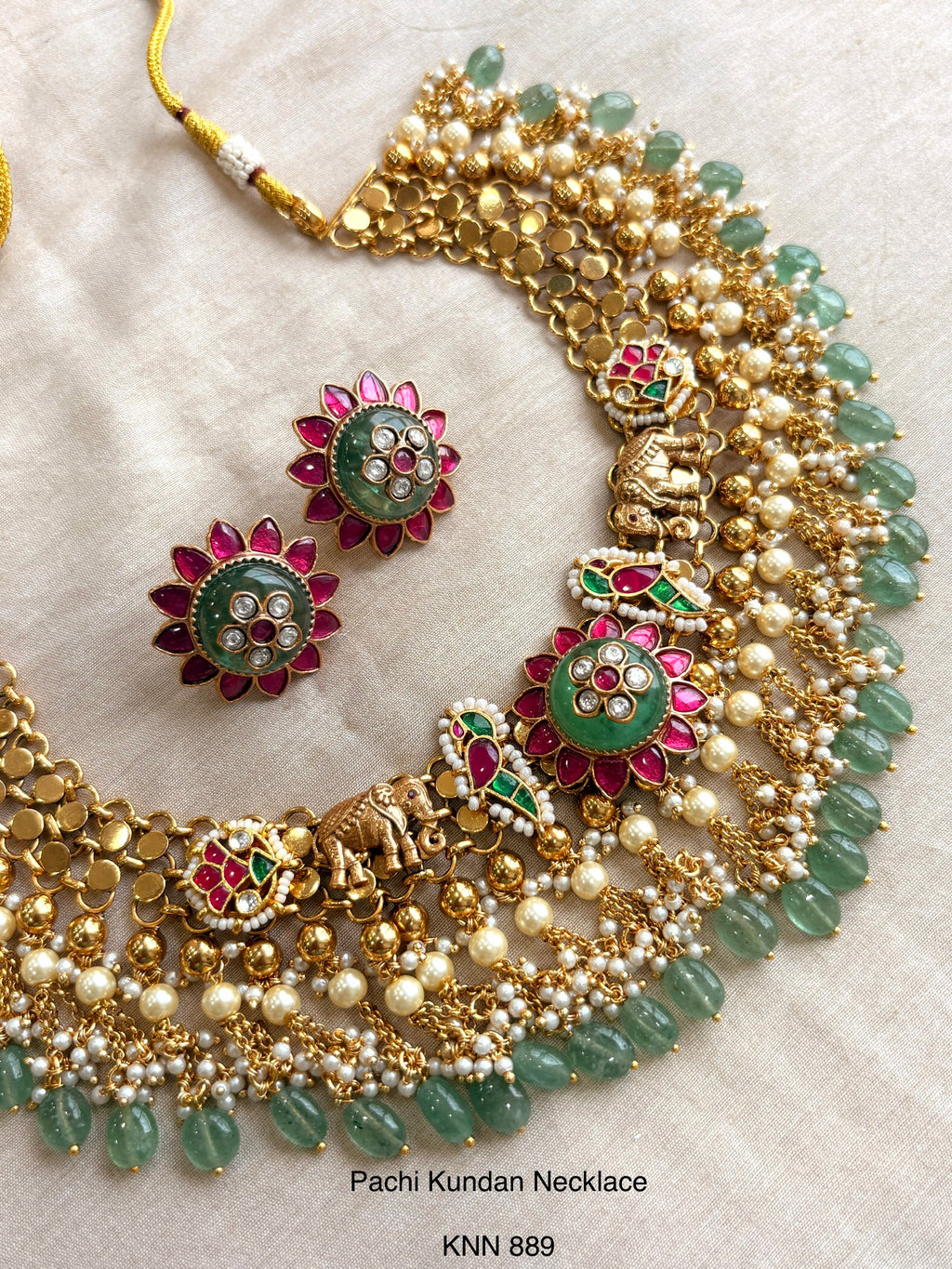 Handcrafted Jadau Necklace