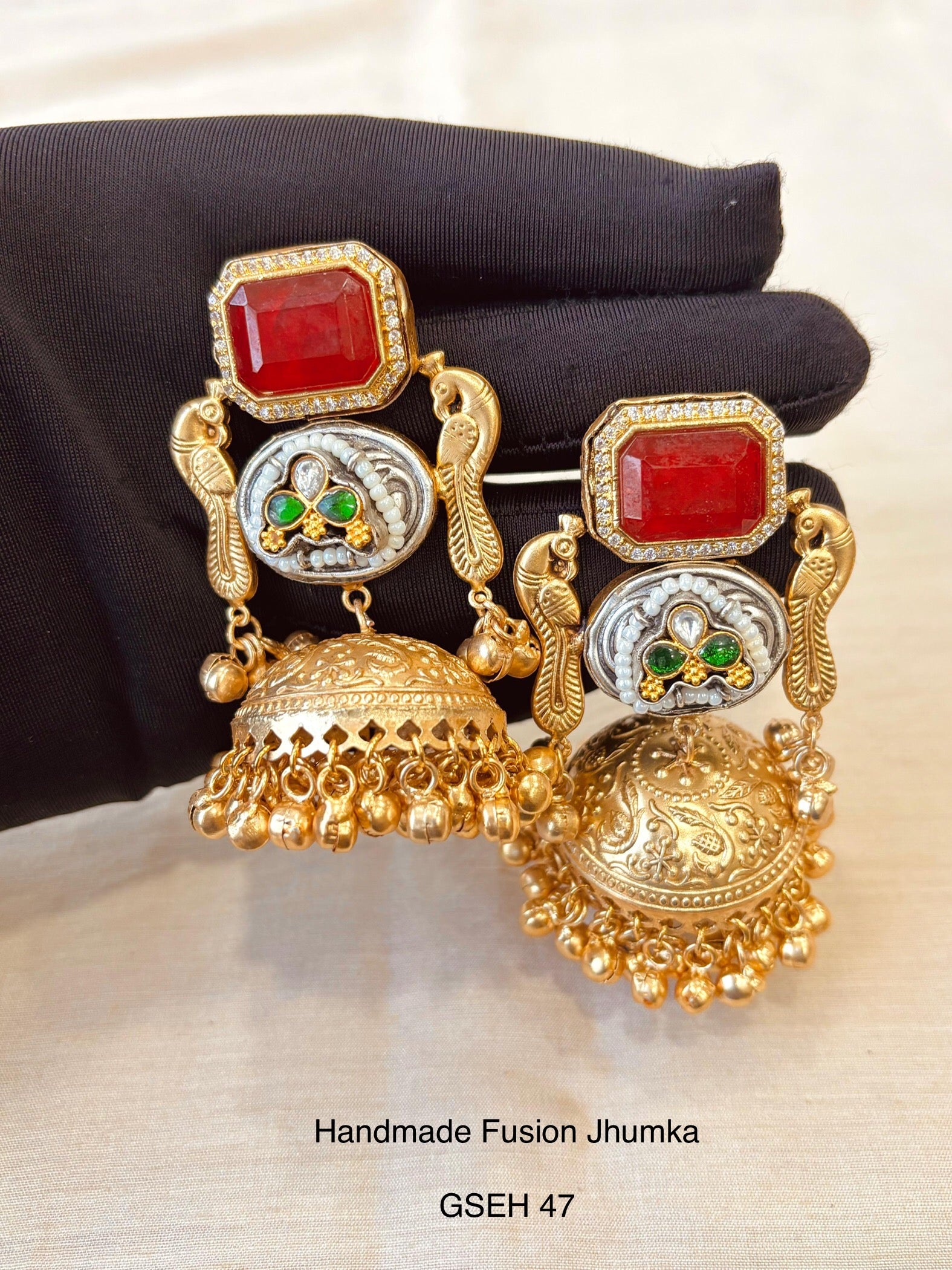 Kashmiri Fusion Jhumka