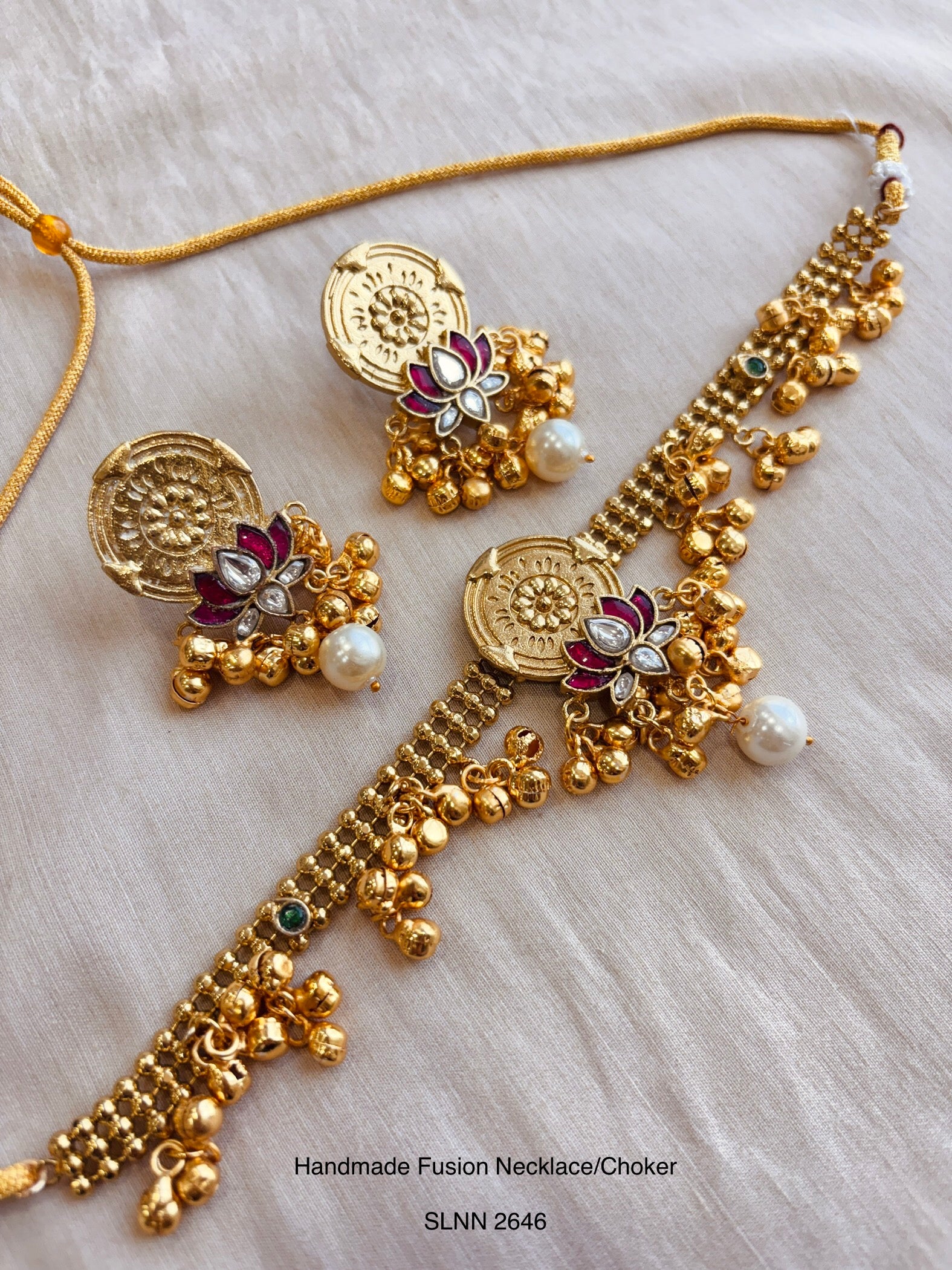 Ghungroo Fusion Necklace
