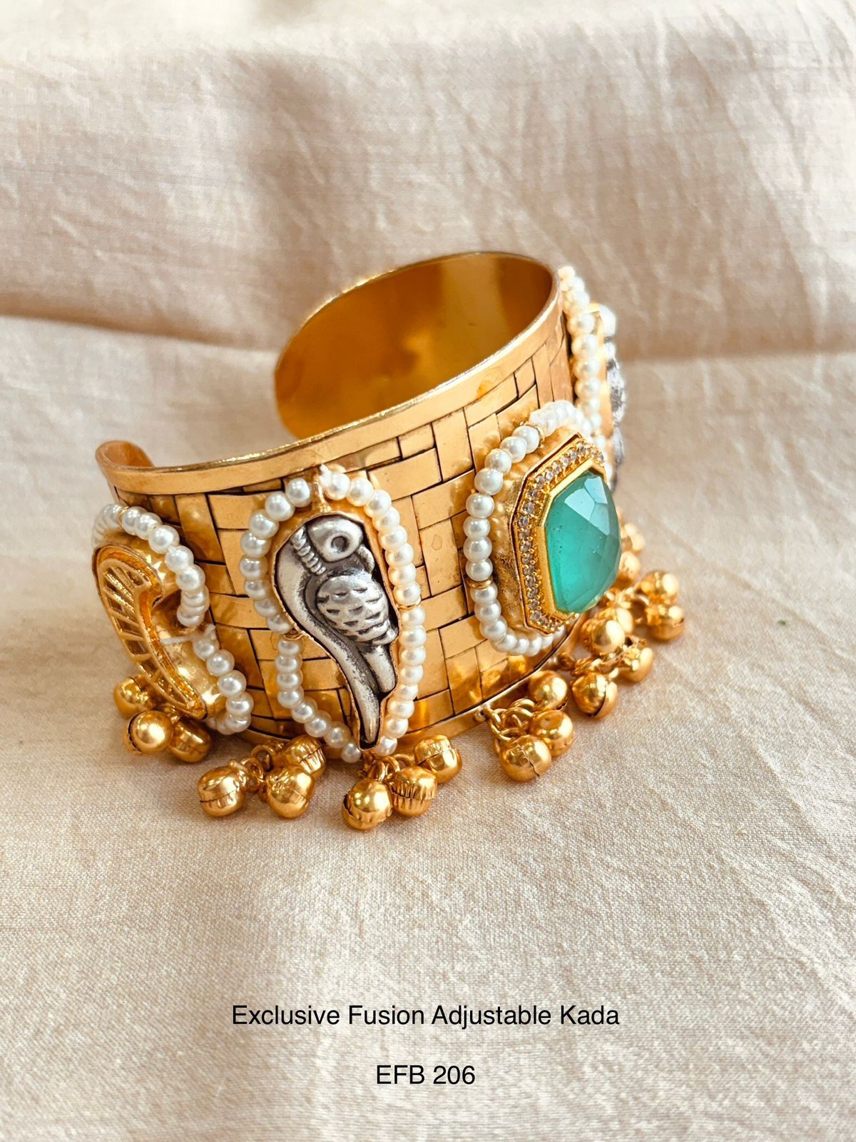 Ethno Ghungroo Adjustable Kada