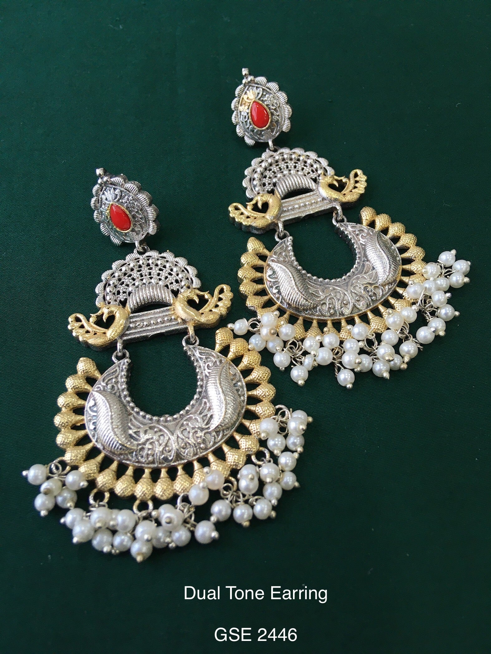 Dual Tone Earring