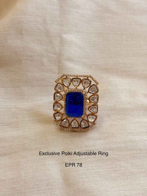 Demi fine moissanite ring