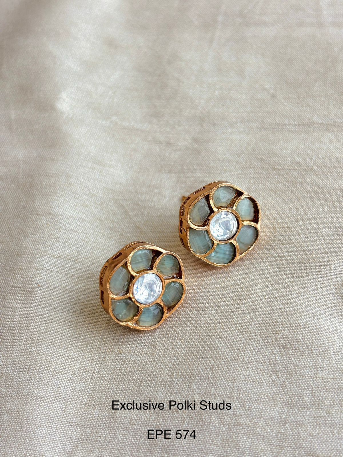 Demi Fine Polki Studs