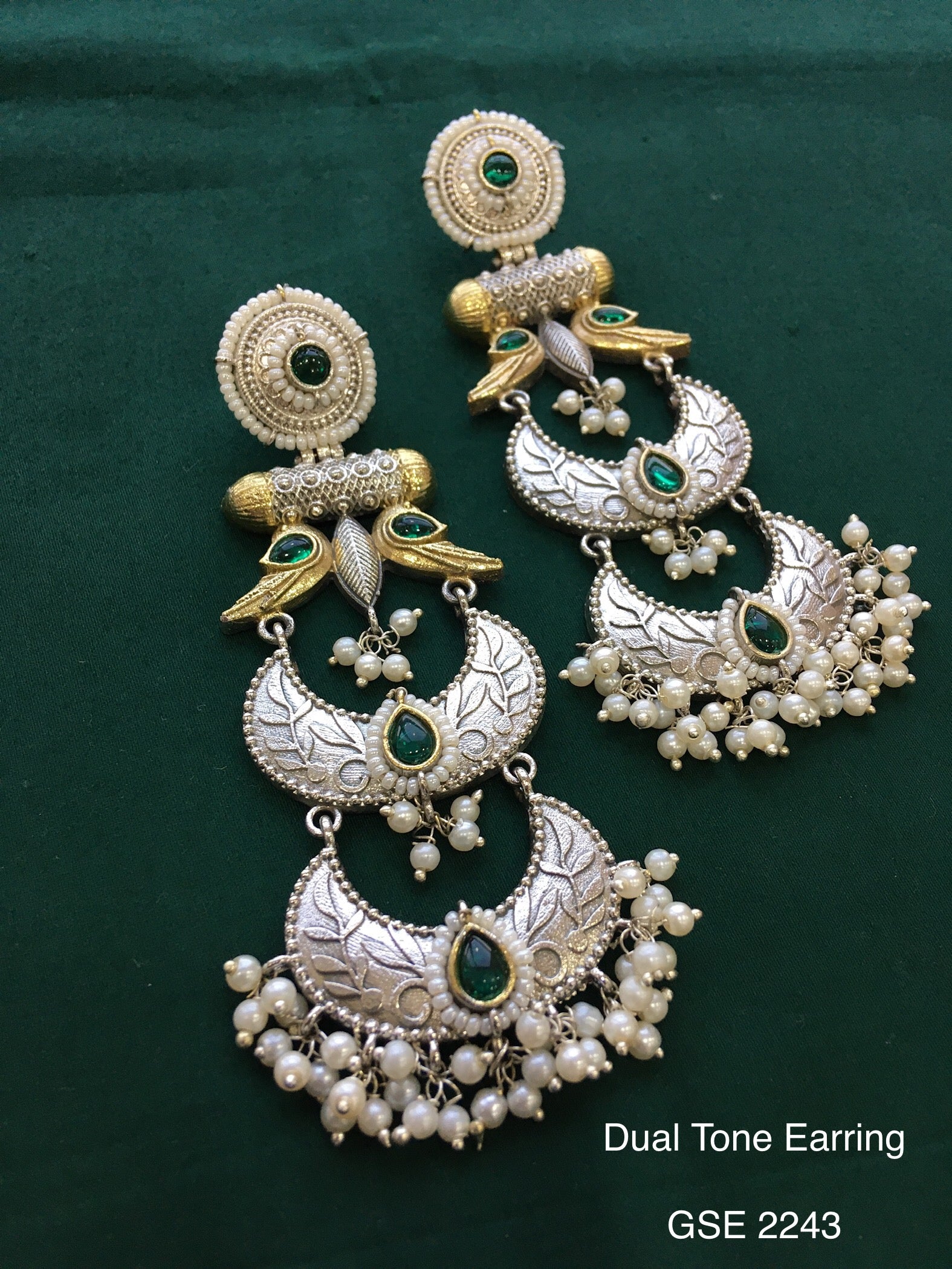 Dual Tone Earring