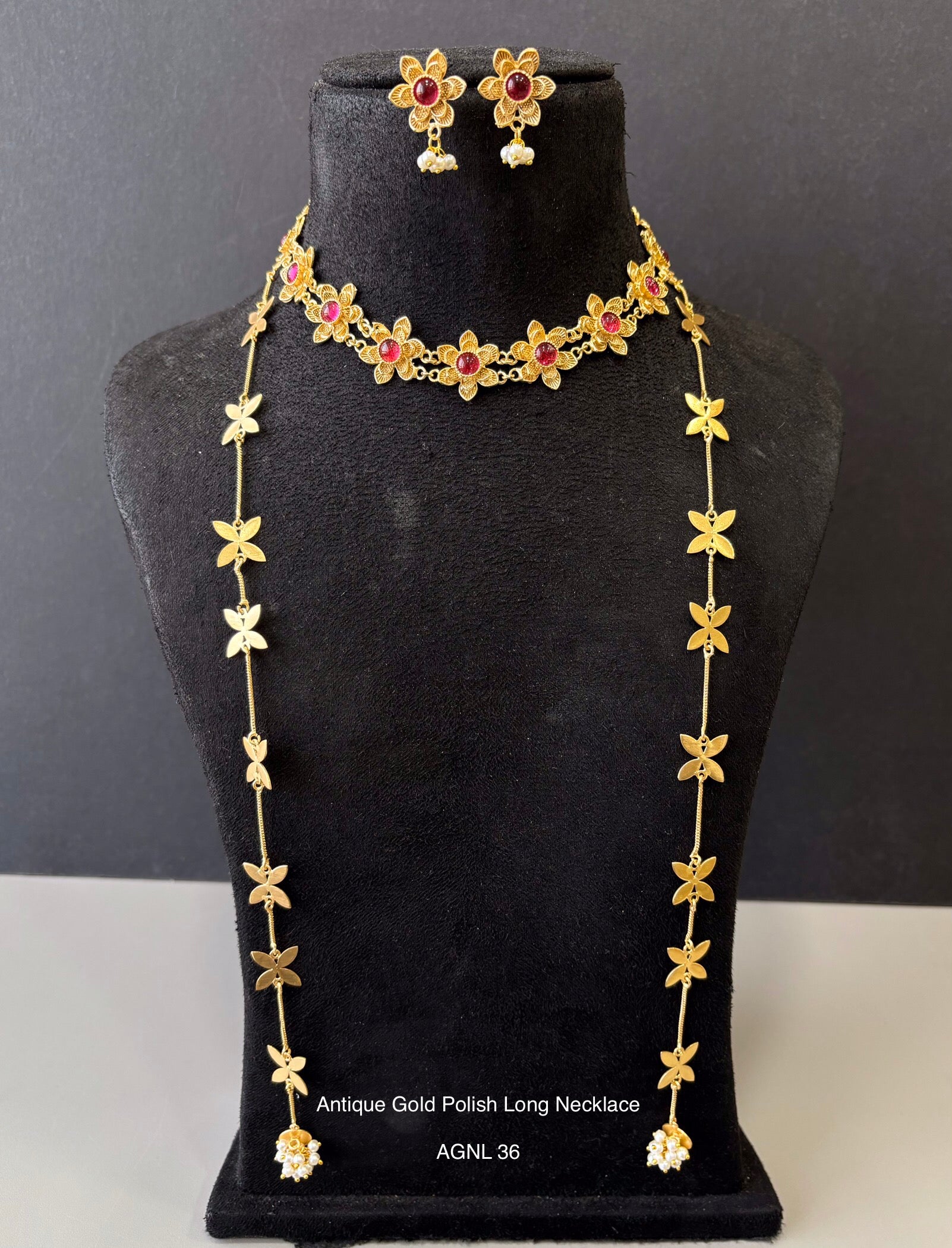Ethno Gold Necklace