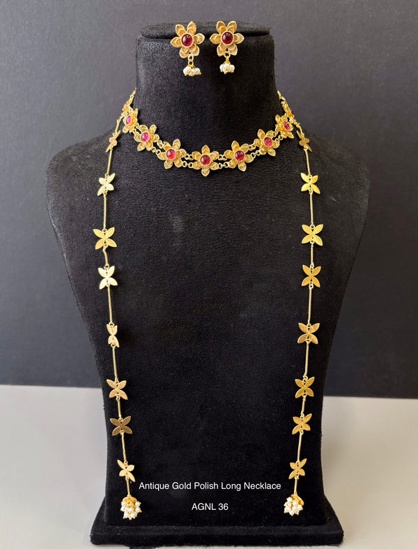 Ethno Gold Necklace