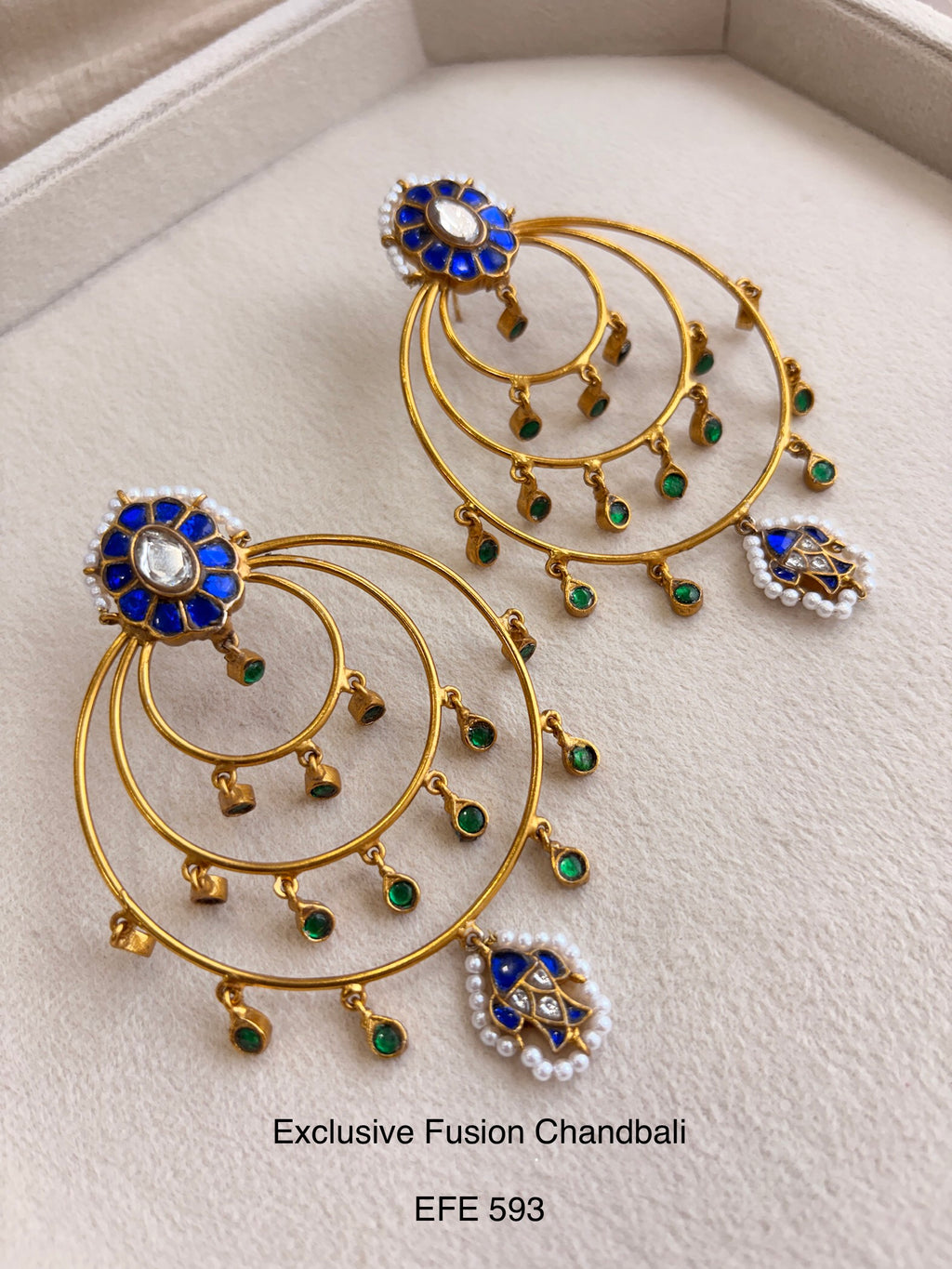 Neo Traditional Chandbali