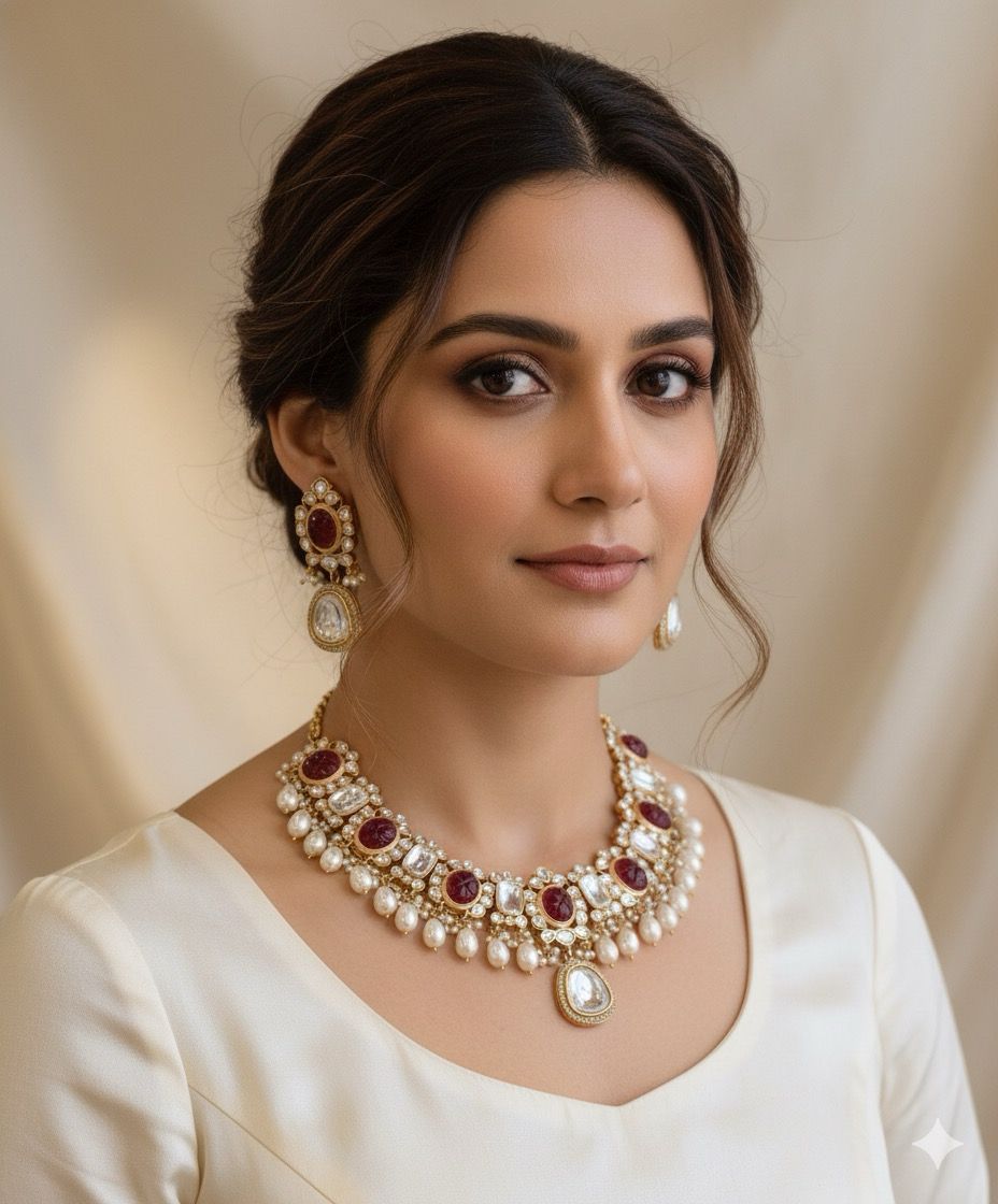 Demi Fine Polki Necklace