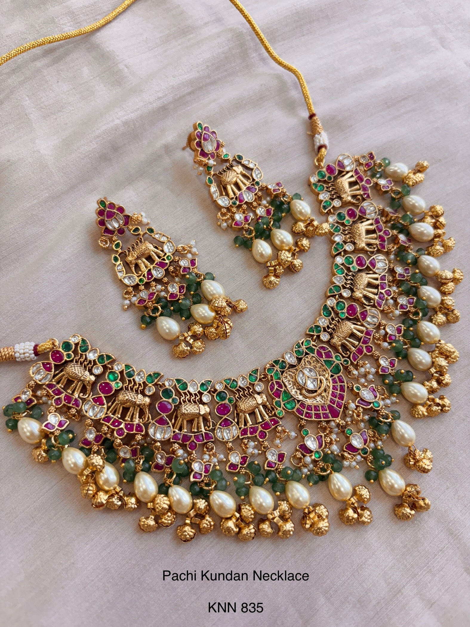 Handcrafted Jadau Necklace