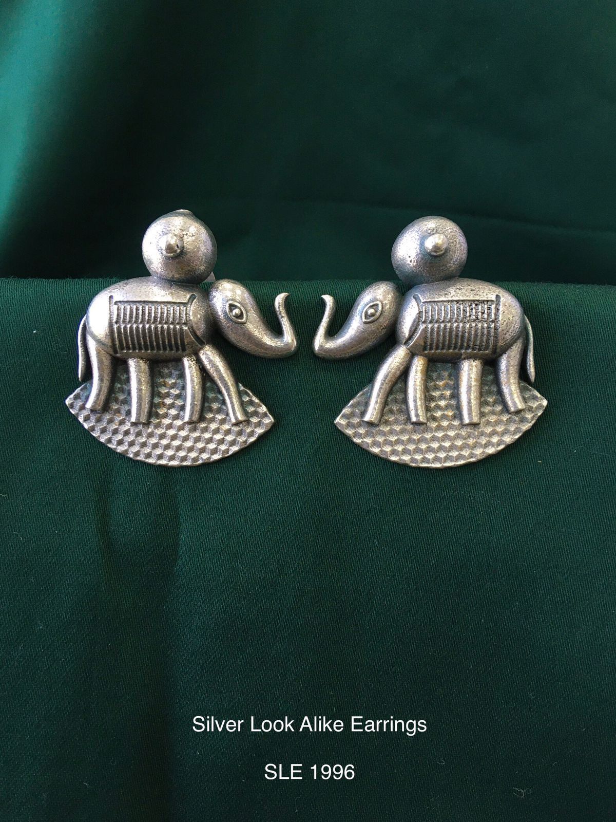 Silver Look Alike Studs