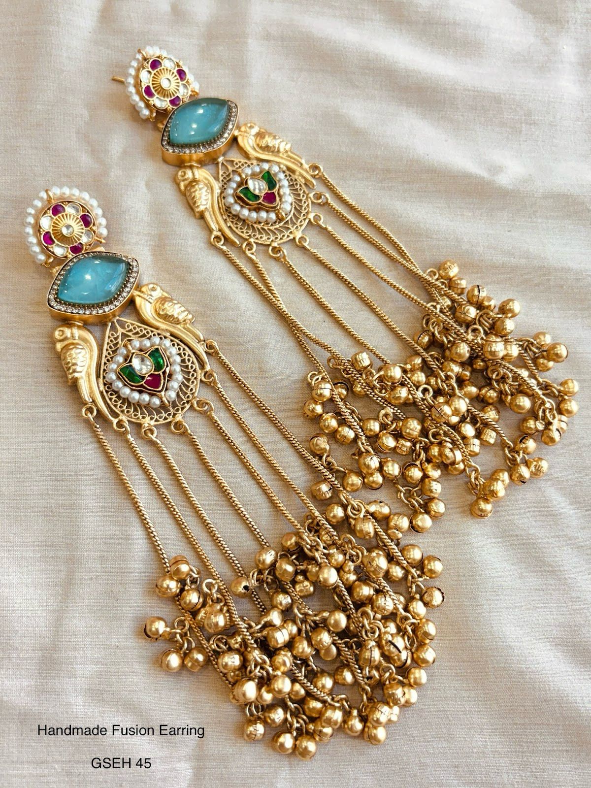 Kashmiri Fusion Earrings