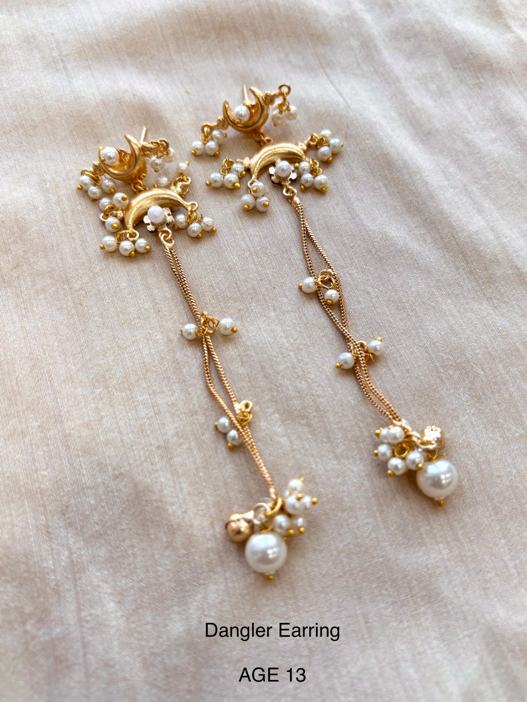 Ethno Gold Earring