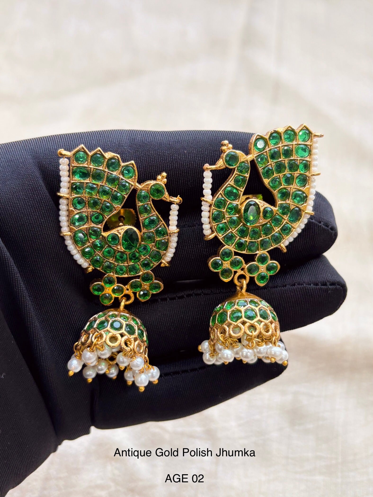 Ethno Gold Jhumka