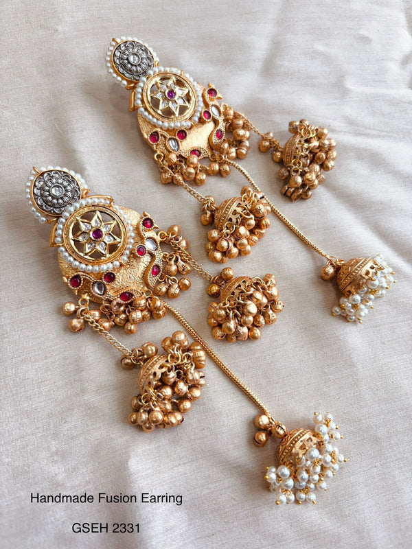 Kashmiri Fusion Jhumka