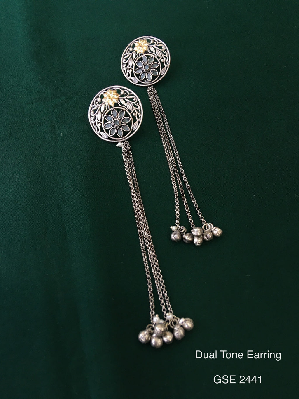 Antique Dual tone Earrings