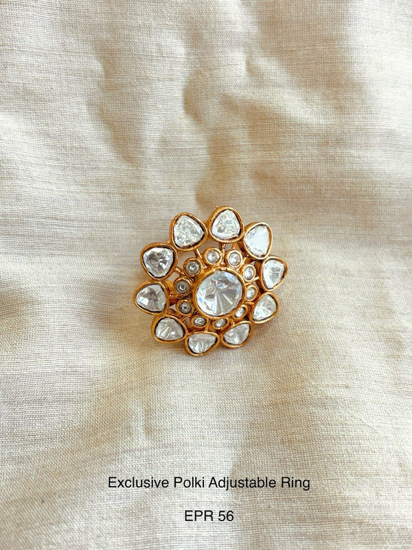 Demi Fine Moisannite Adjustable Ring