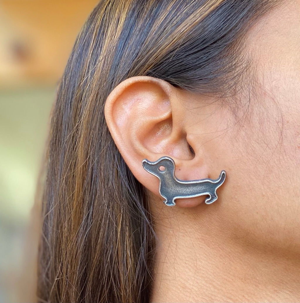 Silver Look Alike Studs