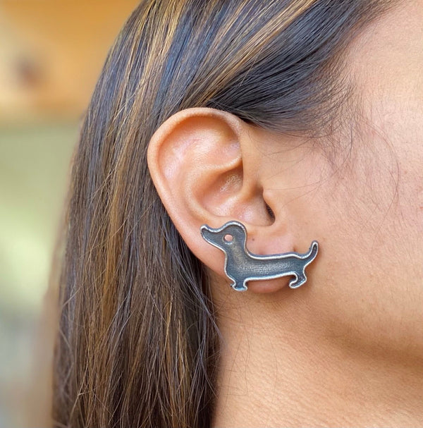 Silver Look Alike Studs