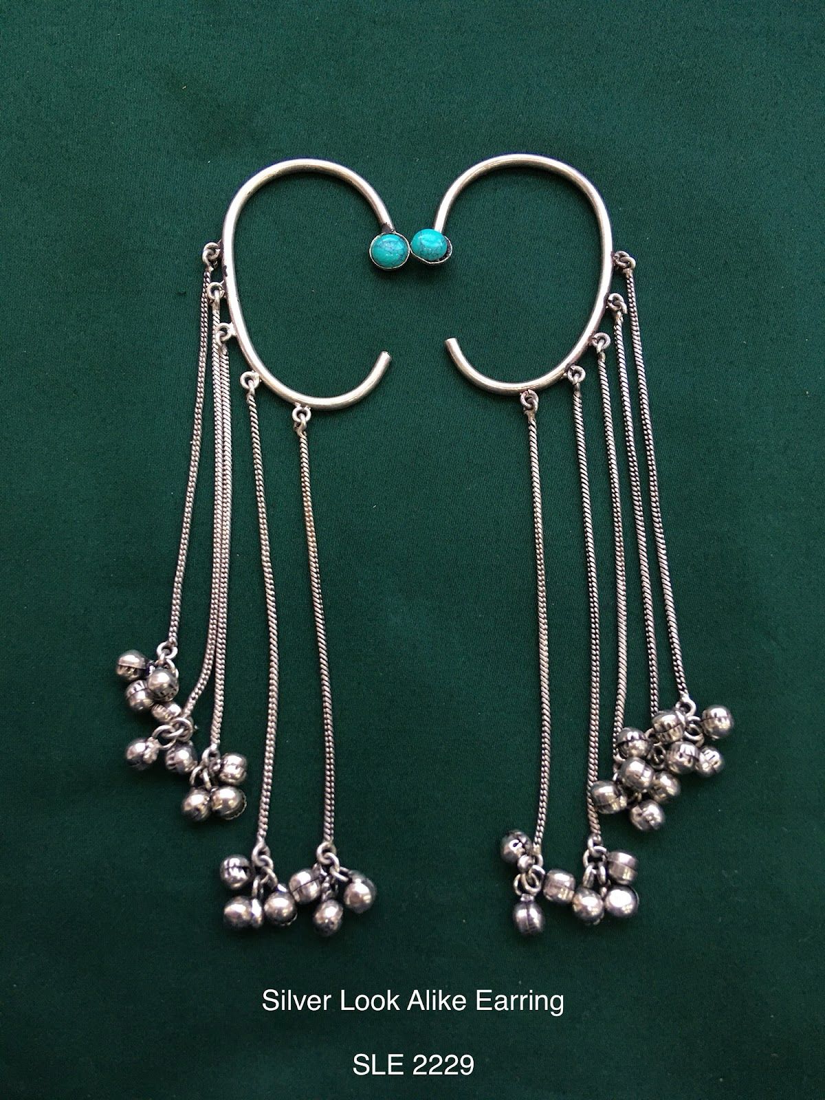 Silver Look Alike Earcuffs
