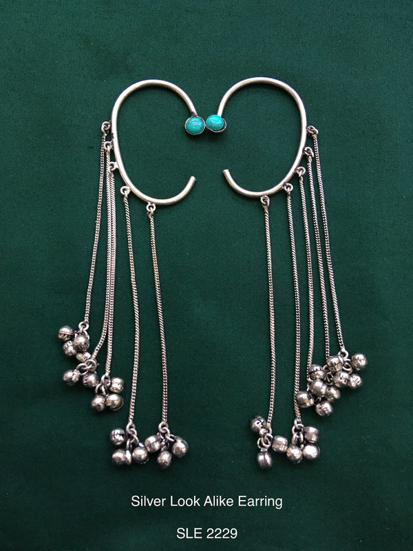 Silver Look Alike Earcuffs