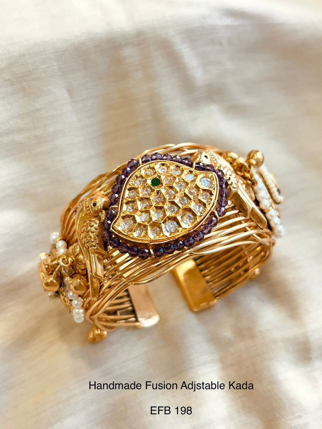 Ethno Ghungroo Adjustable Kada