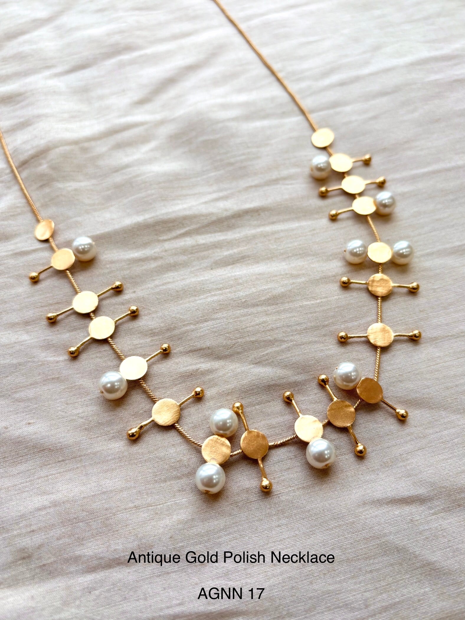 Ethno Gold Necklace