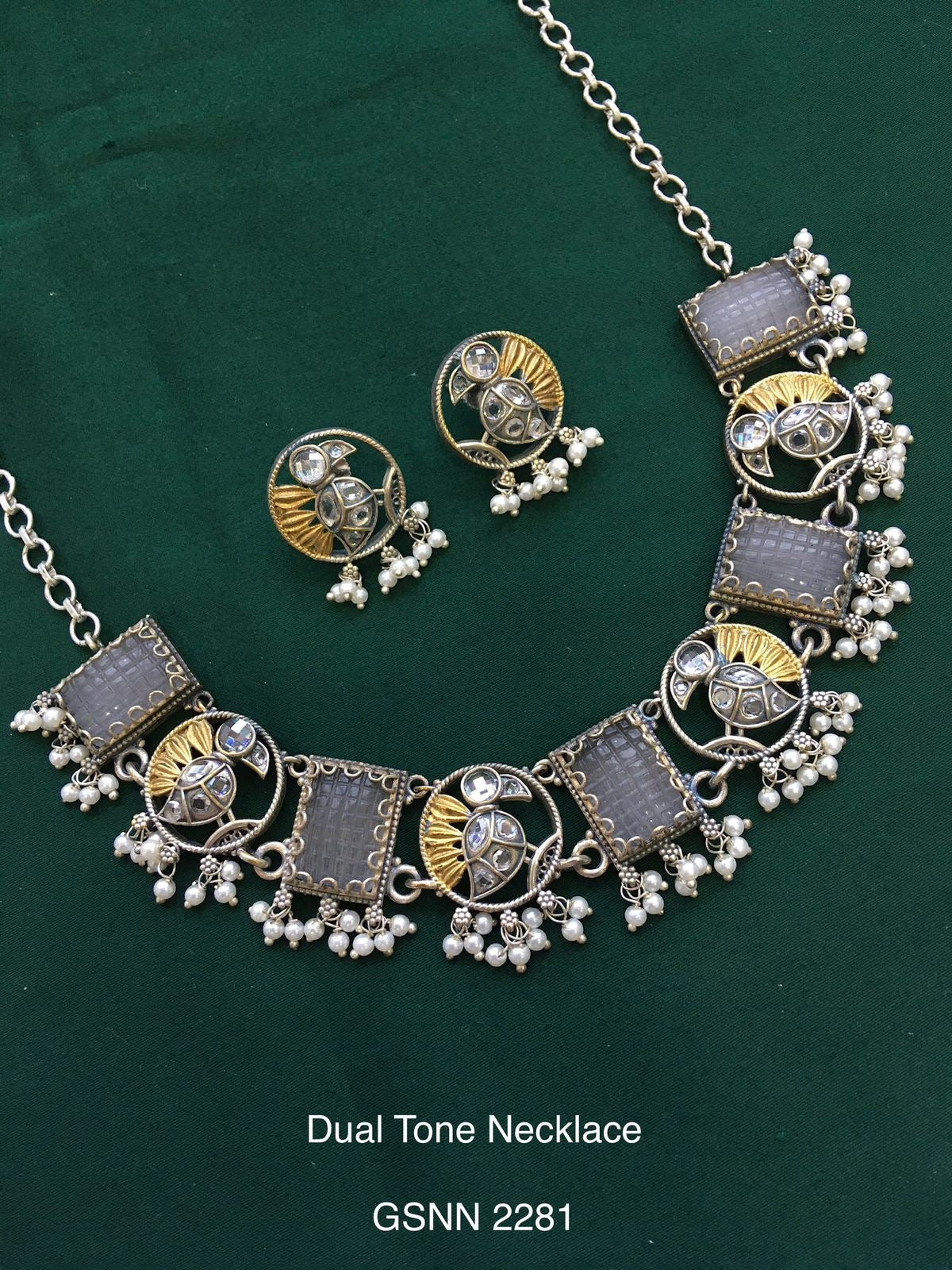 Dual Tone Necklace